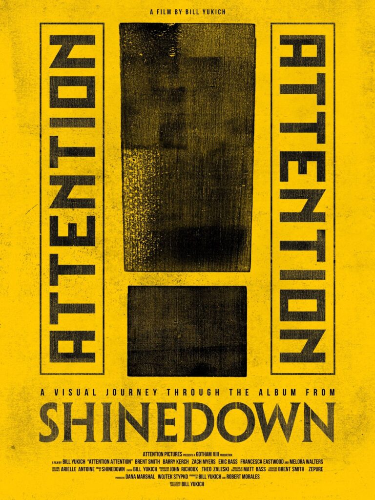 FILM REVIEW ~ SHINEDOWN ~ ATTENTION ATTENTION