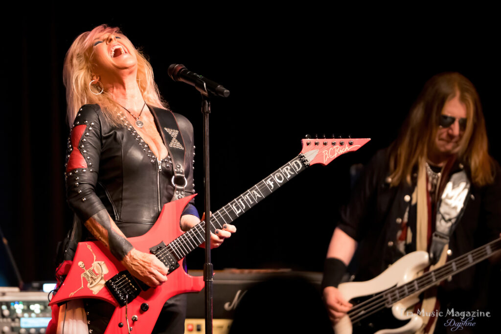 LITA FORD ROCKS NEWTON PERFORMING ARTS CENTER