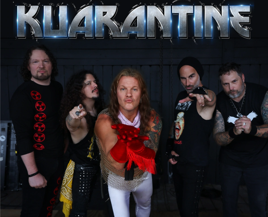 KUARANTINE, FEAT. CHRIS JERICHO, COVER HIDDEN KISS GEM