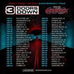 3 DOORS DOWN KICK OFF SUMMER HEADLINE TOUR IN BALTIMORE