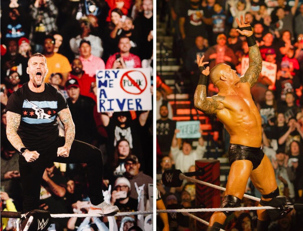 CM PUNK & RANDY ORTON RETURN TO WWE MONDAY NIGHT RAW IN NASHVILLE