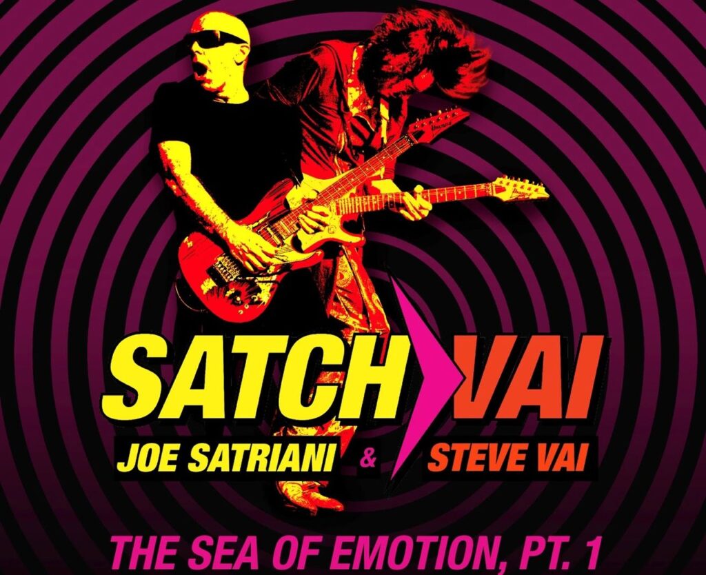 JOE SATRIANI AND STEVE VAI RELEASE “THE SEA OF EMOTION, PT. 1”