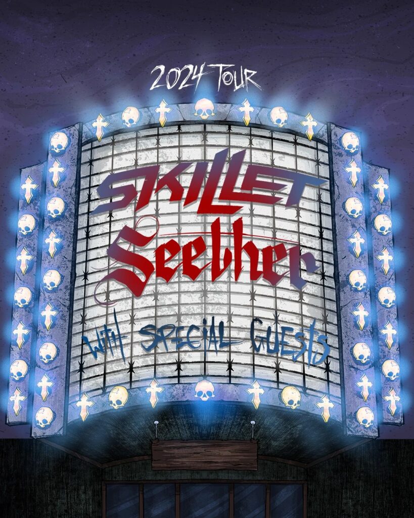 SKILLET + SEETHER ANNOUNCE FALL 2024 CO-HEADLINE TOUR