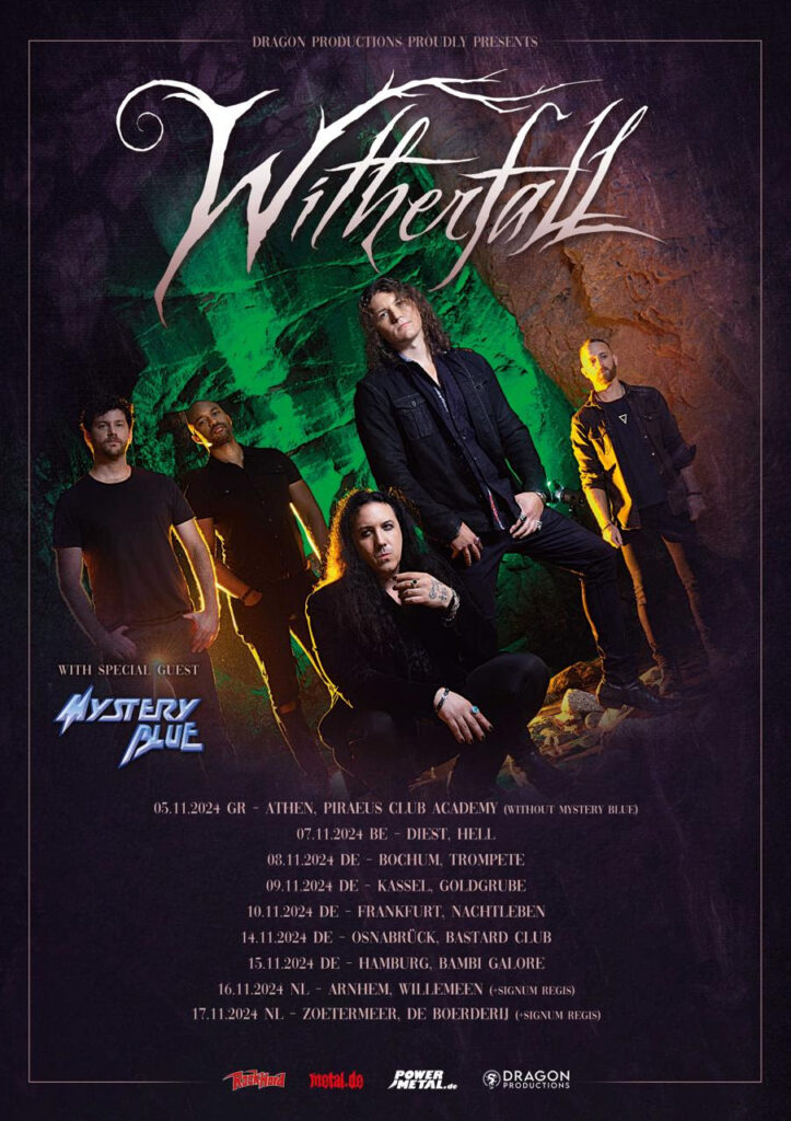 WITHERFALL Release Aerosmith Cover “Kings And Queens” And Announce European Headline Tour