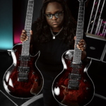 Diamond Rowe Of Tetrarch Becomes First Female Jackson Signature Guitar Artist and First African American Female Signature Artist in Heavy Music