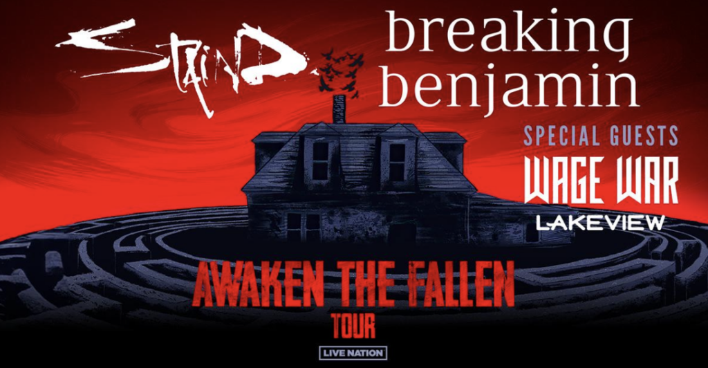 Breaking Benjamin & Staind Announce Co-Headlining ‘Awaken The Fallen Tour’