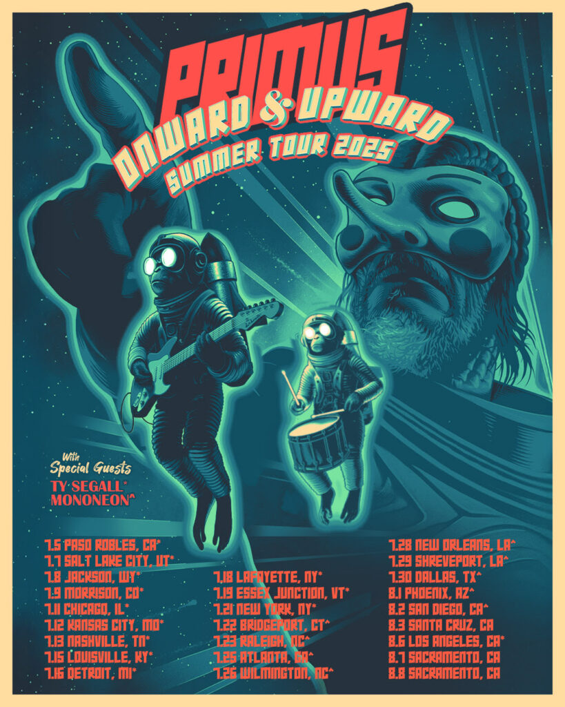 Primus Unveil New Drummer, New Song & New Era in “Interstellar Drum Derby” Series Finale