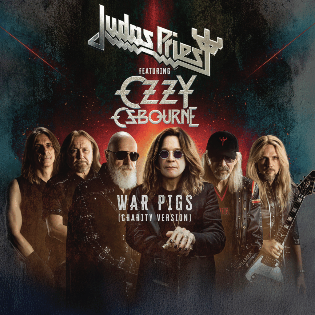 METAL ICONS JUDAS PRIEST AND OZZY OSBOURNE UNITE ON “WAR PIGS – CHARITY VERSION”