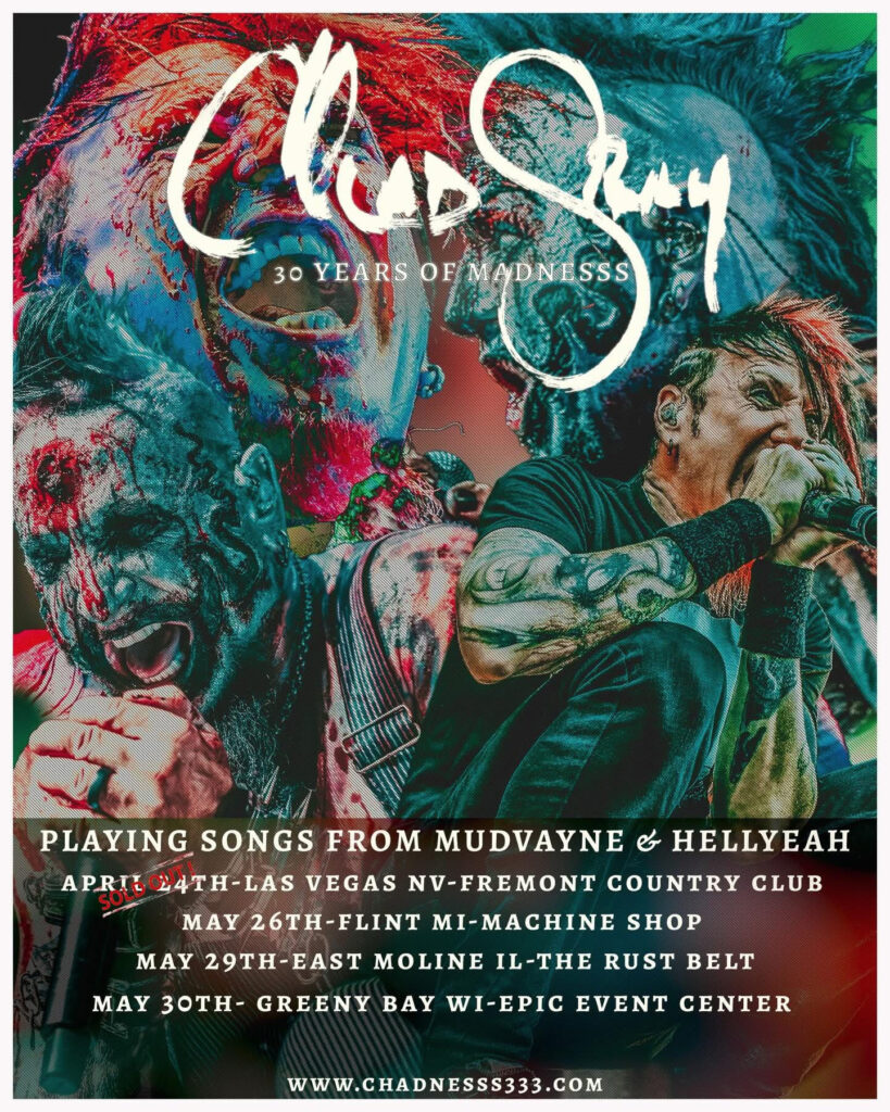 Chad Gray Presents 30 Years of Madnesss!