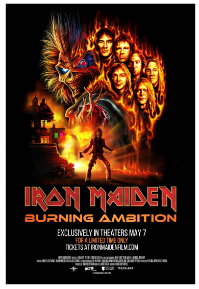 “IRON MAIDEN: BURNING AMBITION” – Tickets On Sale & Official Trailer Debut