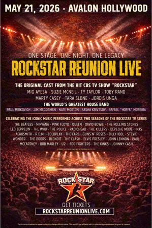 RockStar Reunion Live Delivers One Night of the Greatest Rock Anthems
