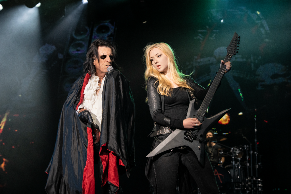 Alice Cooper Introduces New Guitarist Anna Cara