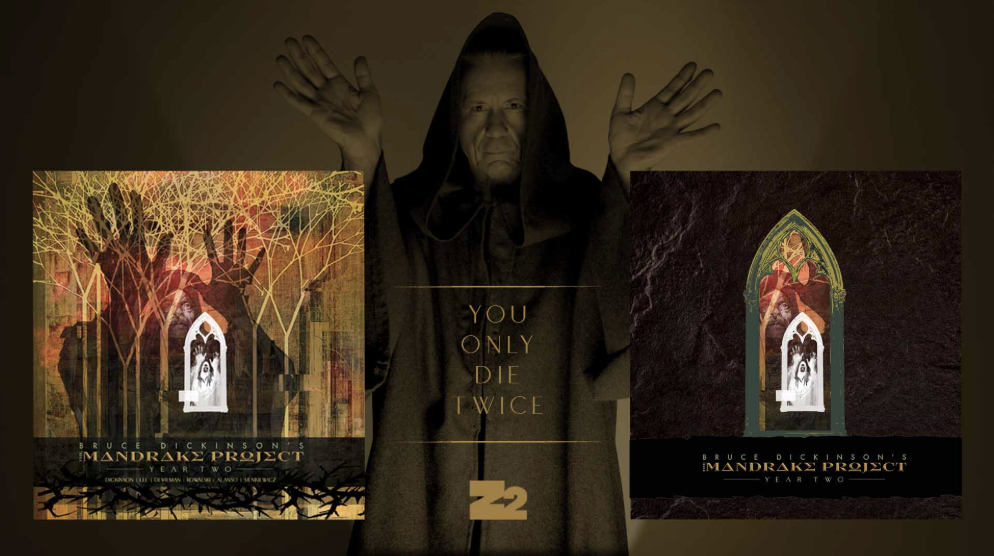 Iron Maiden’s Bruce Dickinson and Z2 Return With ‘THE MANDRAKE PROJECT: YEAR TWO’