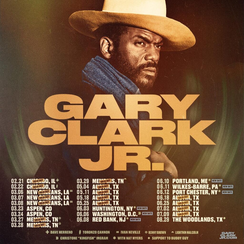 Gary Clark Jr Announces U.S. Headline Tour Dates