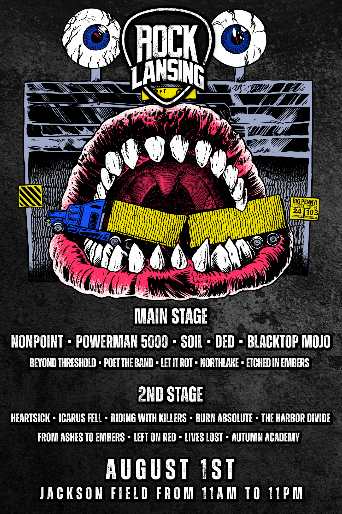 Michigan's Premier Rock Festival Returns August 1 For a Full Day
