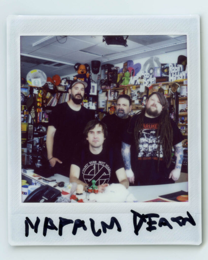 Napalm Death Make History With NPR Tiny Desk Performance