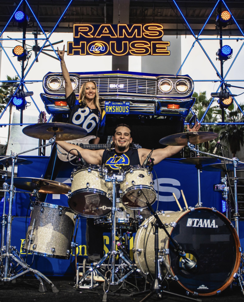Nita Strauss Returns as L.A. Rams Official Guitarist + Josh Villalta Joins as Official Drummer