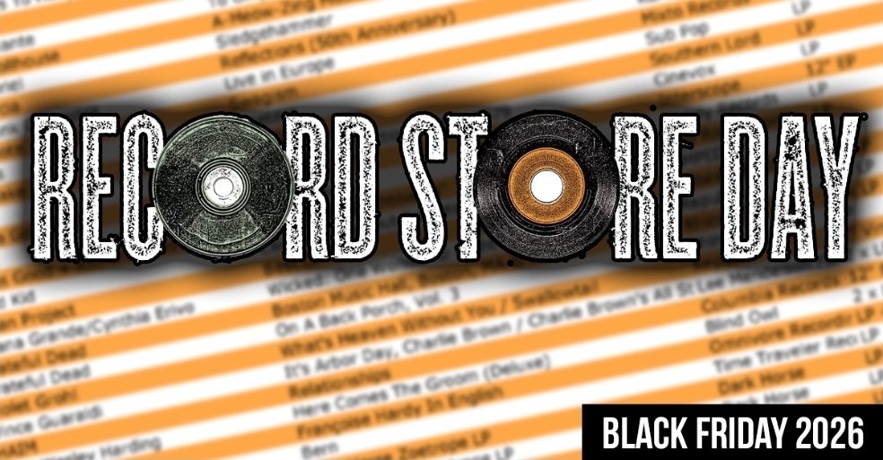 Record Store Day Black Friday 2026